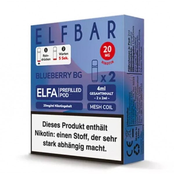 Blueberry BG Elfa Po...