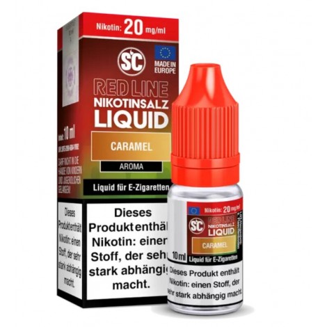 Caramel Nikotinsalz Liquid SC Red Line
