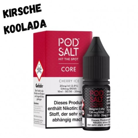 Cherry Ice Nikotinsalz Liquid 10 ml Pod Salt Core