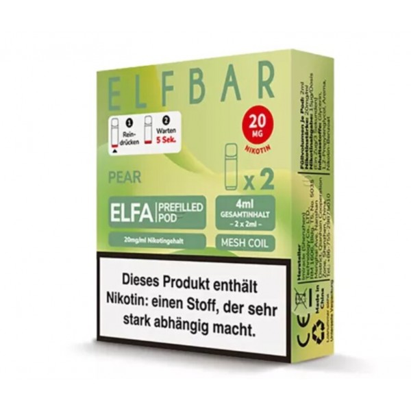 Pear Elfa Pod 2 Stü...