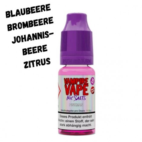 Pinkman Nikotinsalz Liquid 10ml Vampire Vape