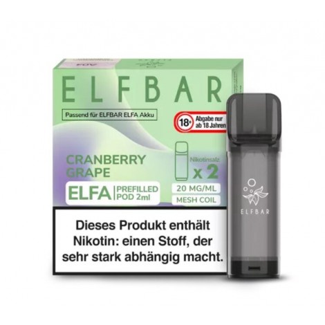 Cranberry Grape Elfa Pod 2 Stück
