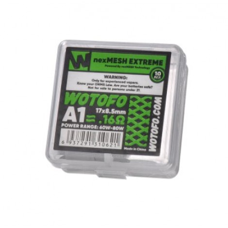 Wotofo nexMesh Extreme A1 0,16 Ohm 10 Stück