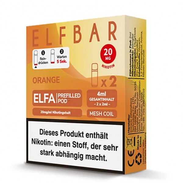 Orange Elfa Pod 2 St...