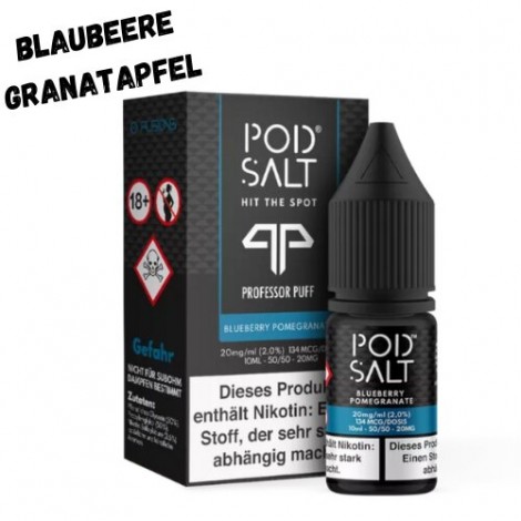 Blueberry Pomegranate Nikotinsalz Liquid 10ml Pod Salt Fusion