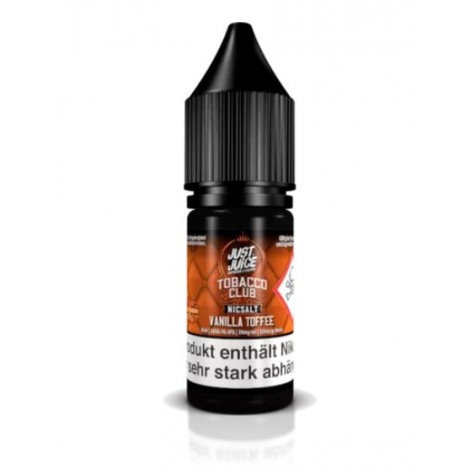 Vanilla Toffee Tobacco Nikotinsalz Liquid 10ml Just Juice