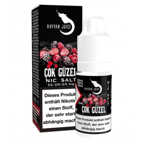 Cok Güzel 18mg Nikotin Salz Liquid Hayvan Juice