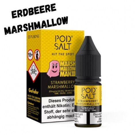 Marshmallow Man Nikotinsalz Liquid 10ml Pod Salt Fusion
