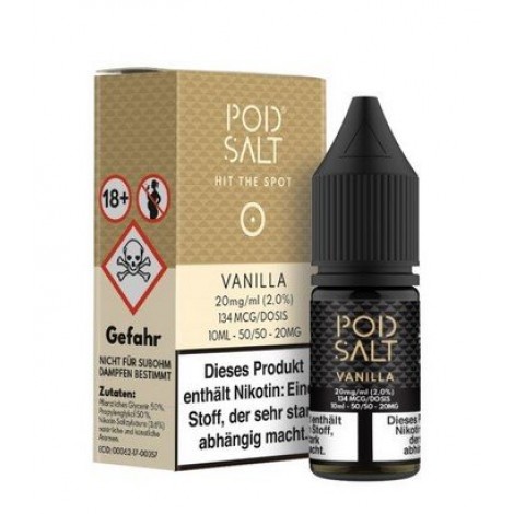 Vanilla Nikotinsalz Liquid 10ml Pod Salt Core