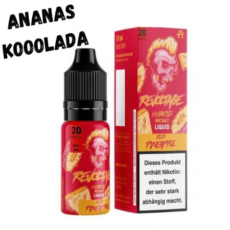 Red Pineapple Hybrid Nikotinsalz Liquid 10ml Revoltage