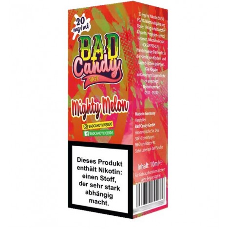 Mighty Melon Nikotinsalz 10ml Bad Candy
