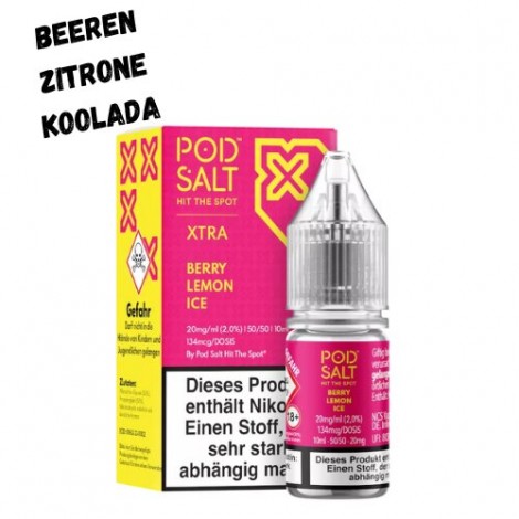 Berry Lemon Ice Nikotinsalz Liquid 10ml Pod Salt XTRA