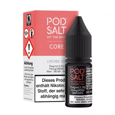 Lychee Ice Nikotinsalz Liquid 10ml Pod Salt Core